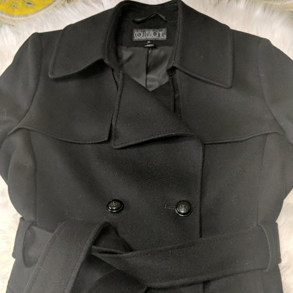 Collezione Jackets & Blazers - Wool Blend Petite Large Pea Coat